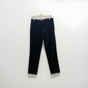 Polo Ralph Lauren Corduroy Pants Navy Preston Sz 20 NWT Wide Leg
